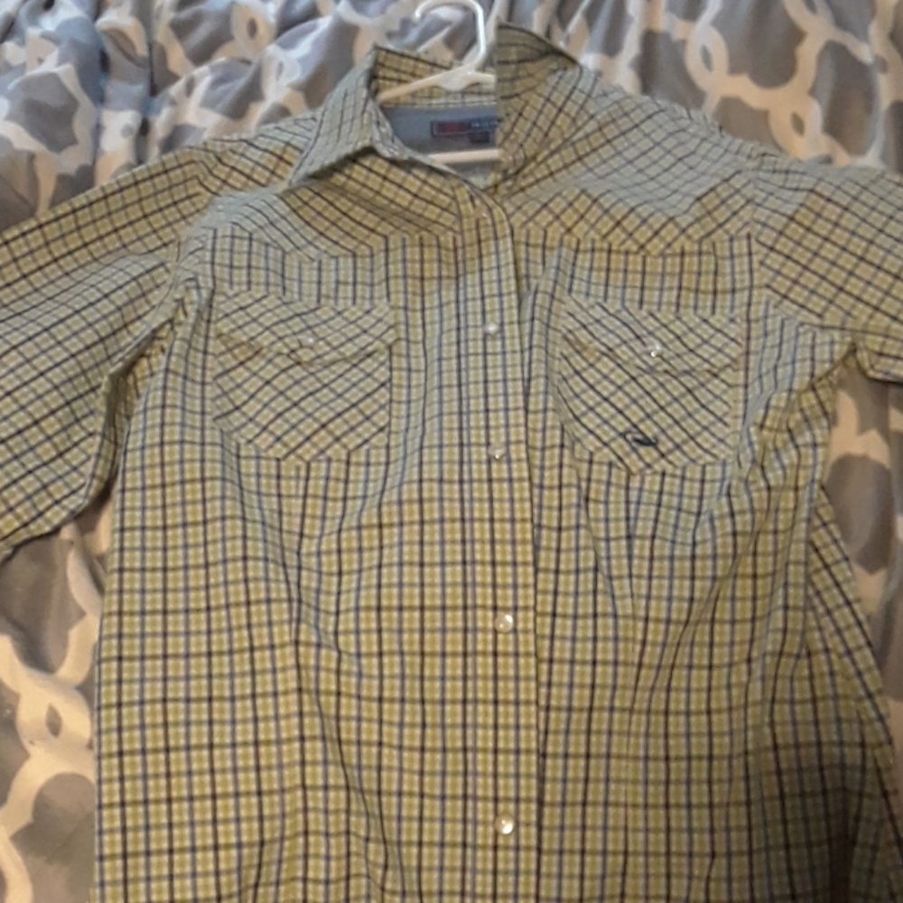 Men's button down rodeo shirt